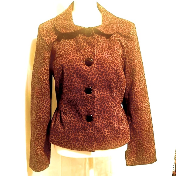🐆NWOT Charles Grey London Petite Leopard Jacket🐆 - Picture 5 of 10